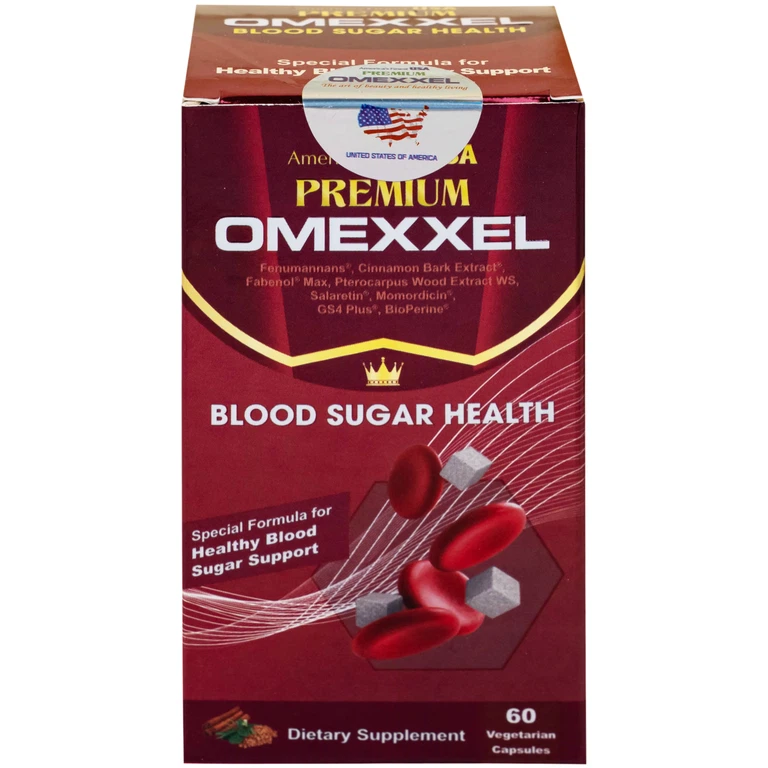 Viên uống Premium Omexxel Blood Sugar Health hỗ trợ ổn định đường huyết (60 viên)