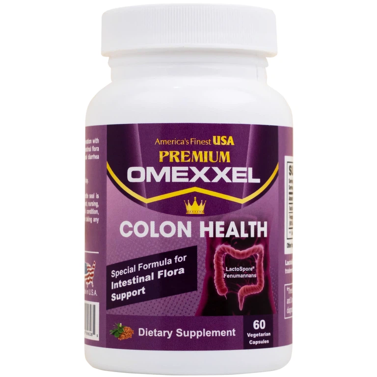 Viên uống Premium Omexxel Colon Health bổ sung lợi khuẩn, hỗ trợ giảm rối loạn tiêu hóa (60 viên)