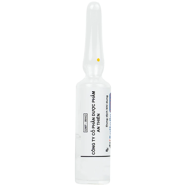 Dung dịch khí dung AtiSaltolin 5mg/2,5ml An Thiên điều trị chứng co thắt phế quản (1 vỉ x 5 ống)