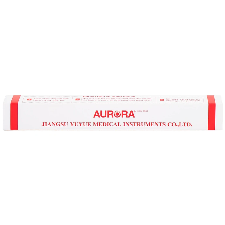 Nhiệt kế y khoa Aurora CRW-23 đo nhiệt độ cơ thể (12 cái)