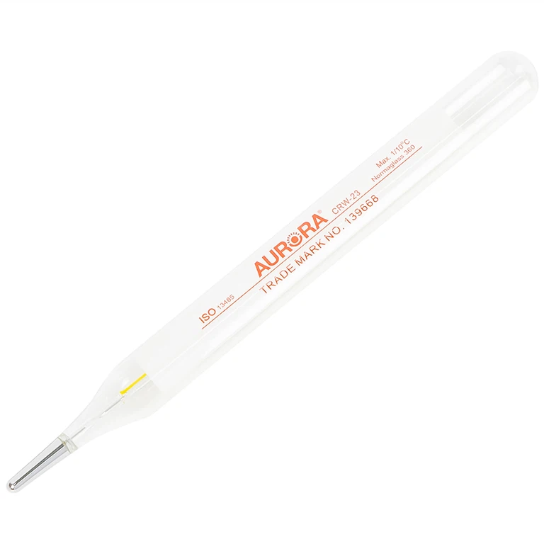 Nhiệt kế y khoa Aurora CRW-23 đo nhiệt độ cơ thể (12 cái)