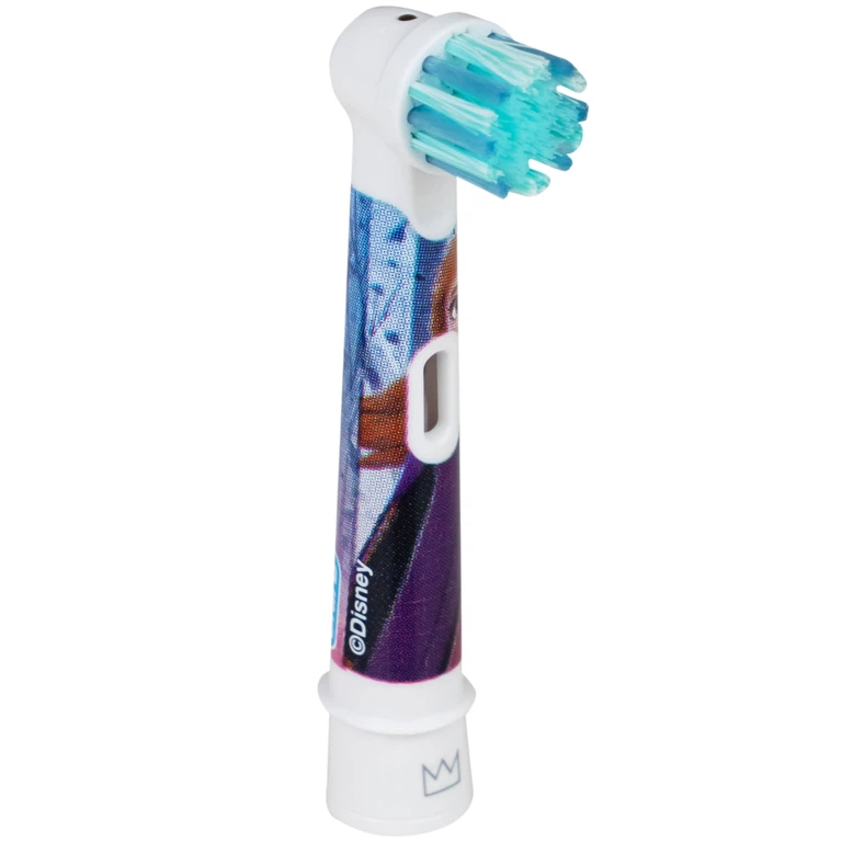 Bàn chải đánh răng trẻ em sạc điện Oral-B Vitality D12 Disney Frozen giúp làm sạch mảng bám trên răng một cách toàn diện
