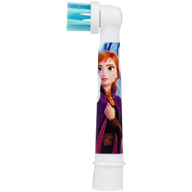Bàn chải đánh răng trẻ em sạc điện Oral-B Vitality D12 Disney Frozen giúp làm sạch mảng bám trên răng một cách toàn diện
