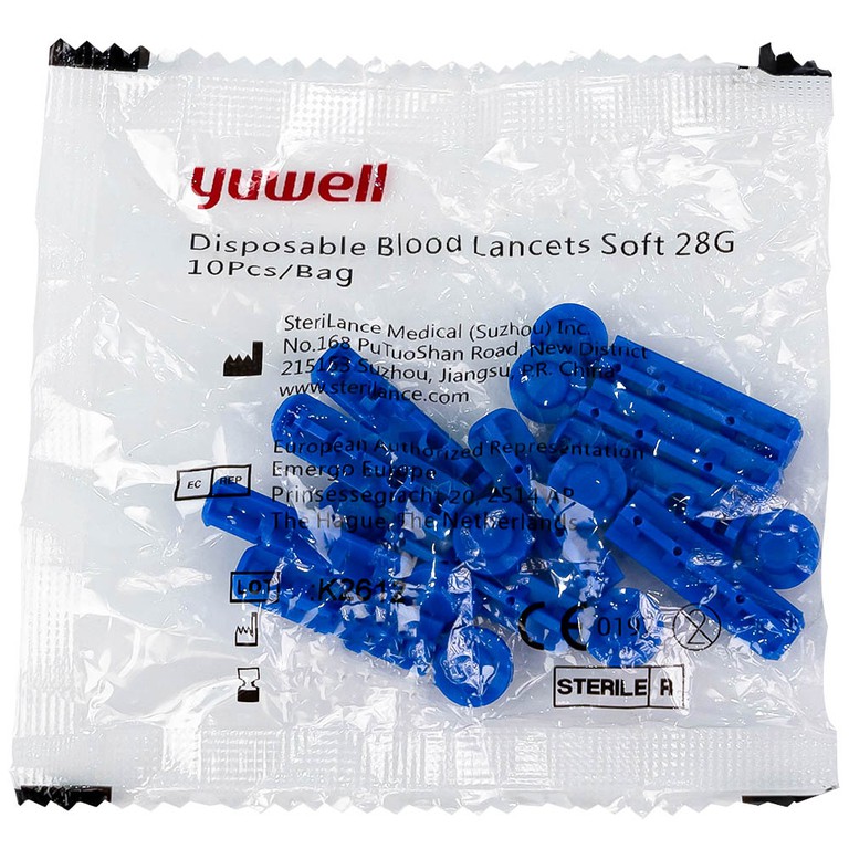 Máy đo đường huyết Yuwell 582 theo dõi, kiểm soát lượng đường trong máu 
