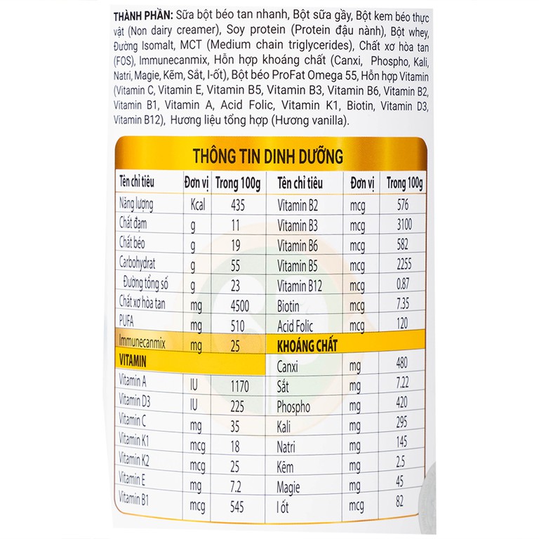 Sữa bột Neomil Nepro 400g Nafaco dùng cho người bệnh đái tháo đường 