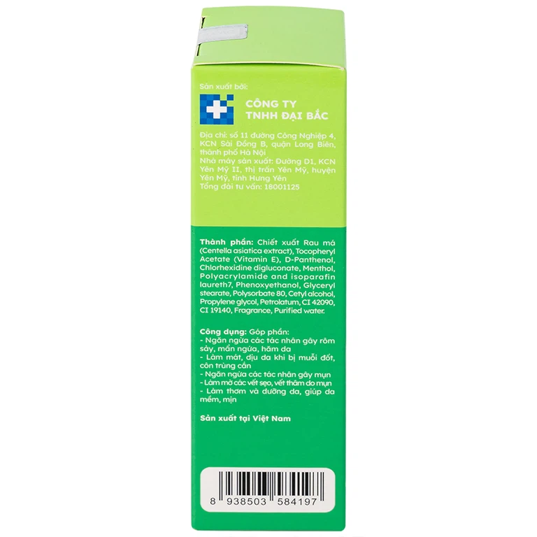 Kem bôi da Yoosun rau má Đại Bắc ngừa mụn, mát da, tránh sẹo (25g)