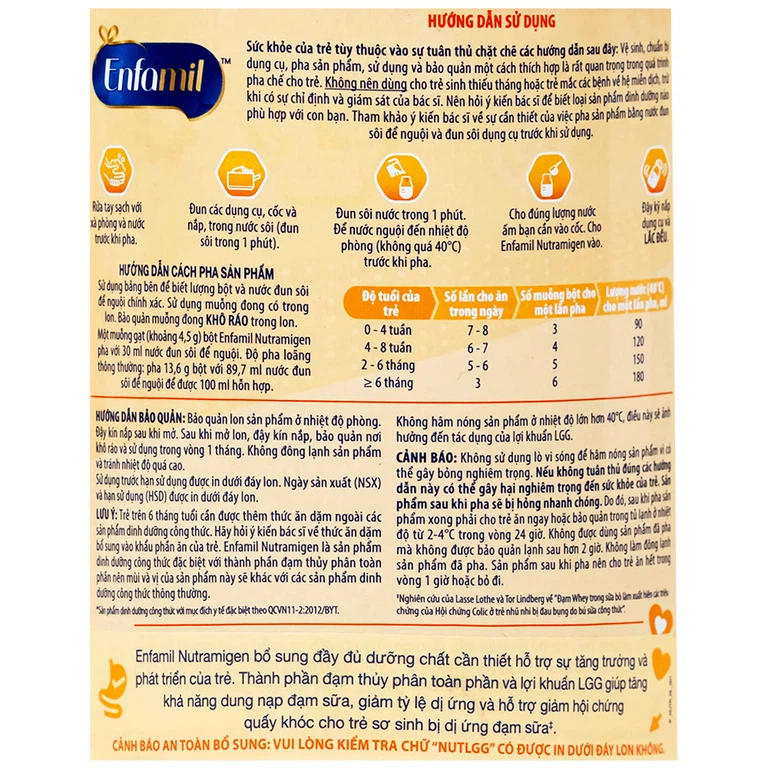Sữa Nutramigen A+ LGG Mead Johnson bổ sung dinh dưỡng cho trẻ dị ứng với đạm sữa (400g)