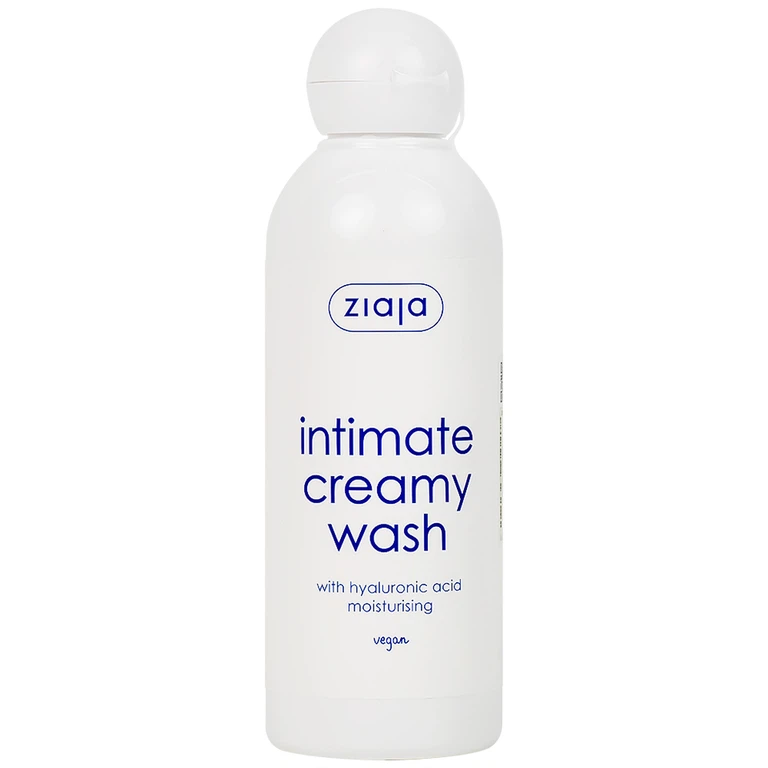 Kem vệ sinh Ziaja Intimate bổ sung Hyaluronic Acid giúp làm sạch, khử mùi hôi cho mọi đối tượng (200ml)