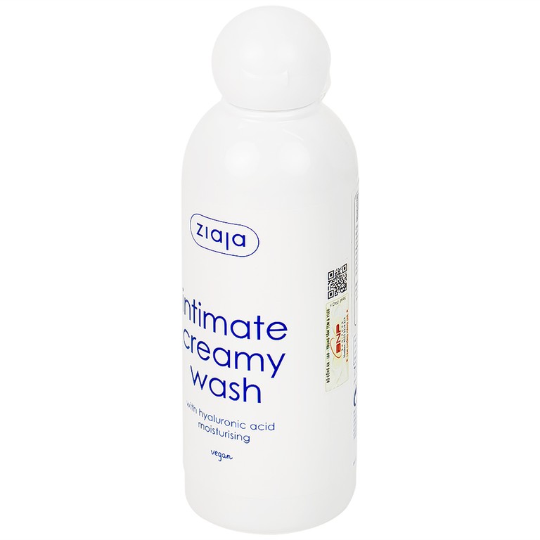 Kem vệ sinh Ziaja Intimate bổ sung Hyaluronic Acid giúp làm sạch, khử mùi hôi cho mọi đối tượng (200ml)