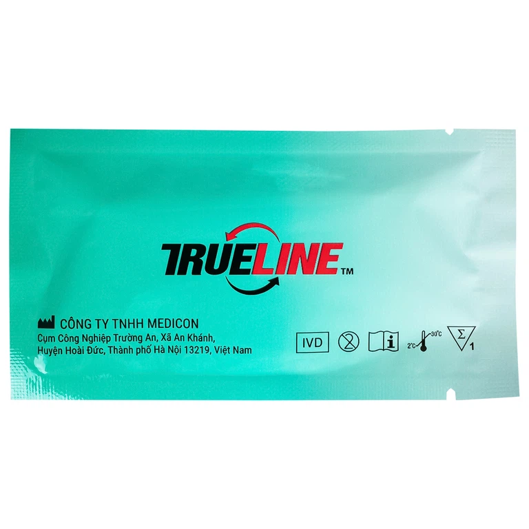 Kít test covid Trueline khay thử xét nghiệm kháng nguyên SAR CoV-2 (25 kít)