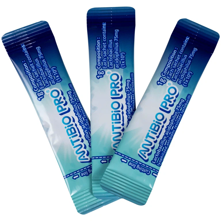 Thực phẩm bảo vệ sức khỏe Antibio Pro hỗ trợ bổ sung lợi khuẩn lactobacillus (20 gói x 1g)