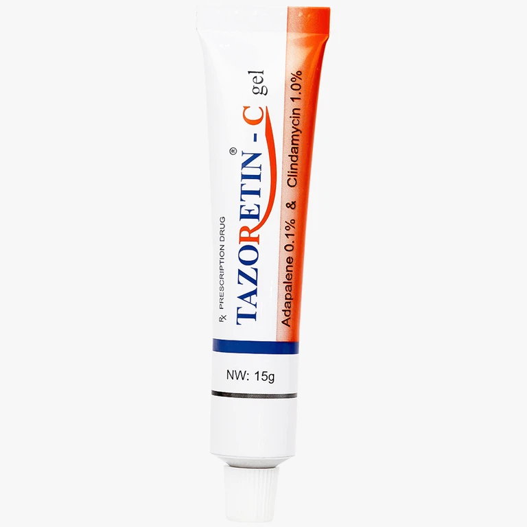 Thuốc bôi ngoài da Tazoretin - C Gel 15g Medisun điều trị tại chỗ mụn trứng cá