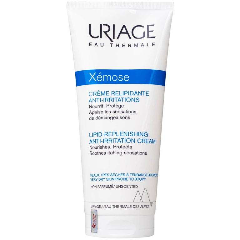 Kem bôi Uriage Xémose Crème Replipidante Anti-Irriations giảm viêm da cơ địa, mềm da (200ml)