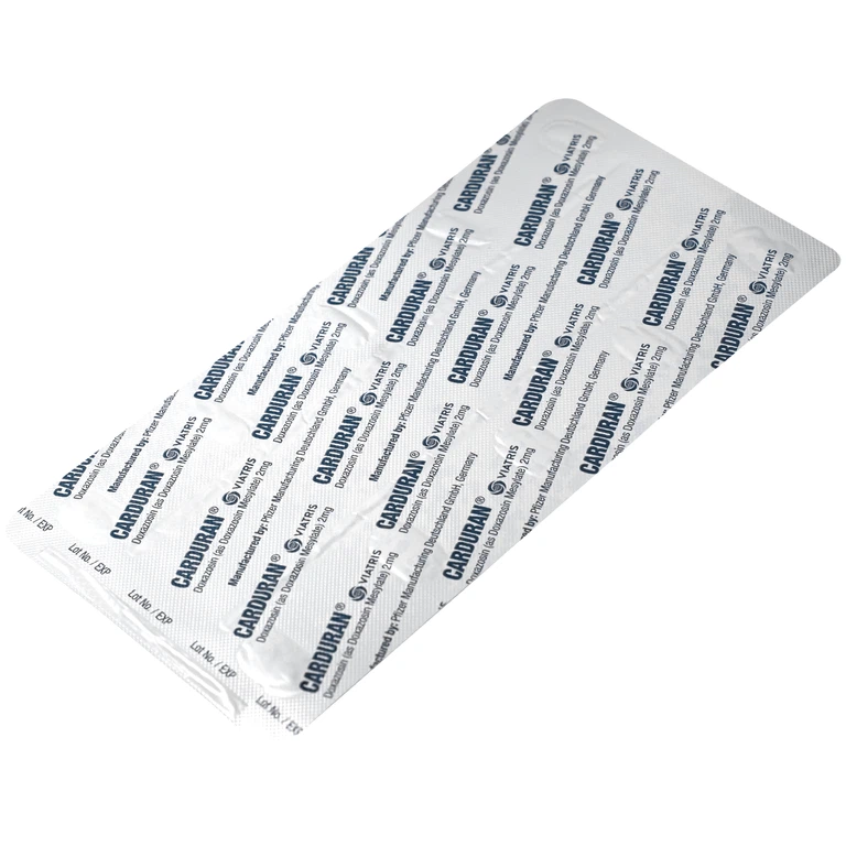Thuốc Carduran 2mg Viatris điều trị tăng huyết áp, u xơ tiền liệt tuyến (1 vỉ x 10 viên)