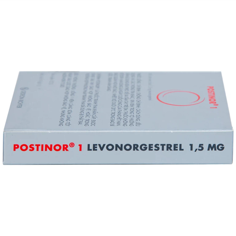 Thuốc Postinor 1 Gedeon dùng tránh thai khẩn cấp trong vòng 72 giờ sau giao hợp (1 viên)