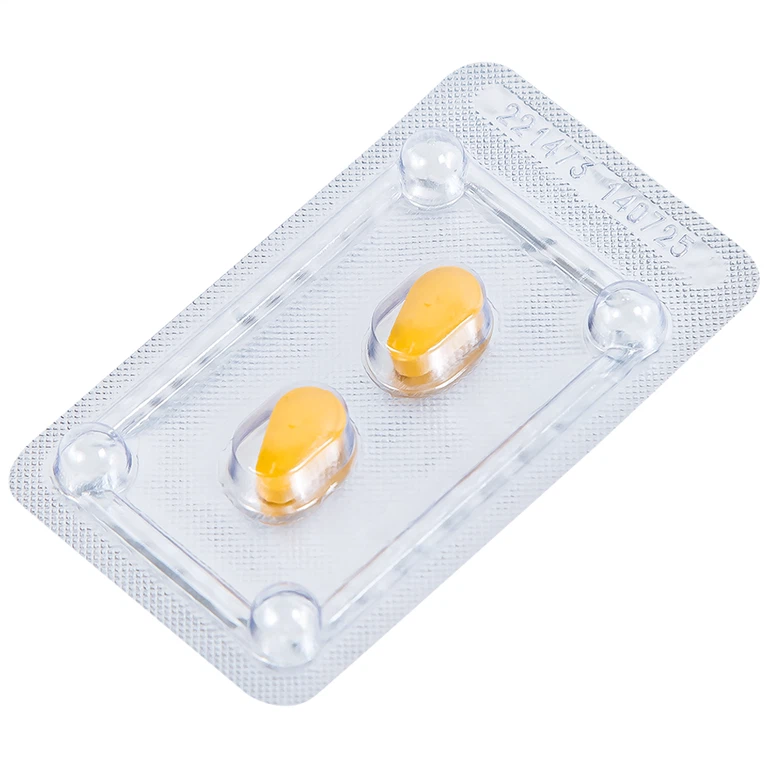 Thuốc Casilas-20 Davipharm điều trị rối loạn cương dương (2 vỉ x 2 viên)