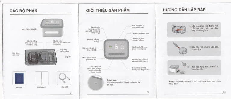 Máy hút mũi cho bé FUJI T50 hỗ trợ vệ sinh mũi an toàn và hiệu quả cho bé từ 0 đến trên 3 tuổi