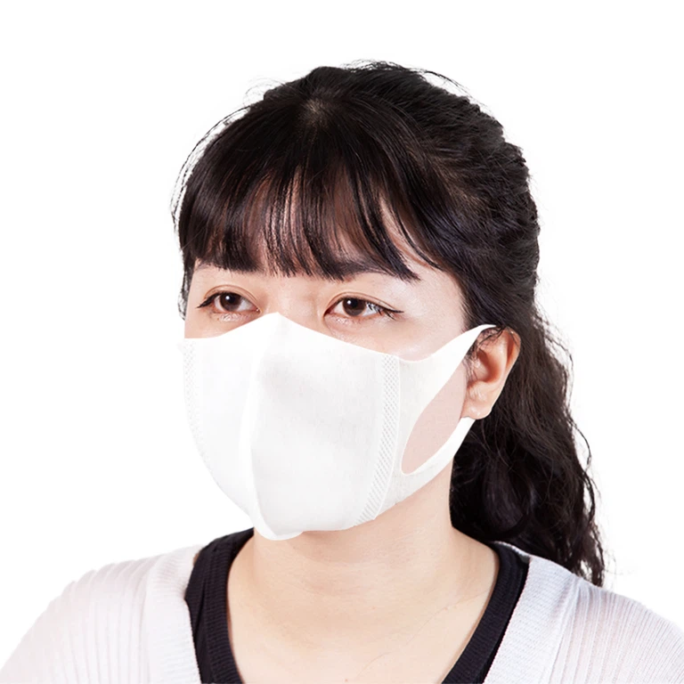 Khẩu trang Unicharm 3D Mask Super Fit  size M hỗ trợ ngăn khói, bụi, kháng khuẩn (5 cái)