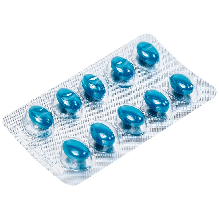 Viên uống Bamogin Thành Công tăng cường tuần hoàn não, cải thiện trí nhớ (6 vỉ x 10 viên)