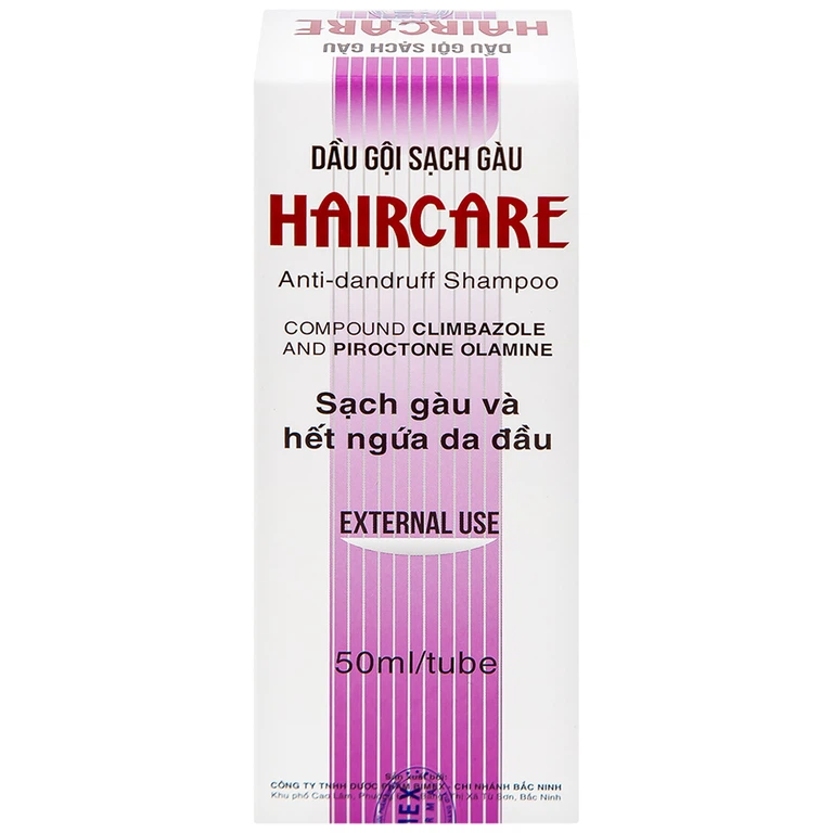 Dầu gội sạch gàu Haircare Bimex giúp sạch gàu, hết ngứa da đầu (50g)
