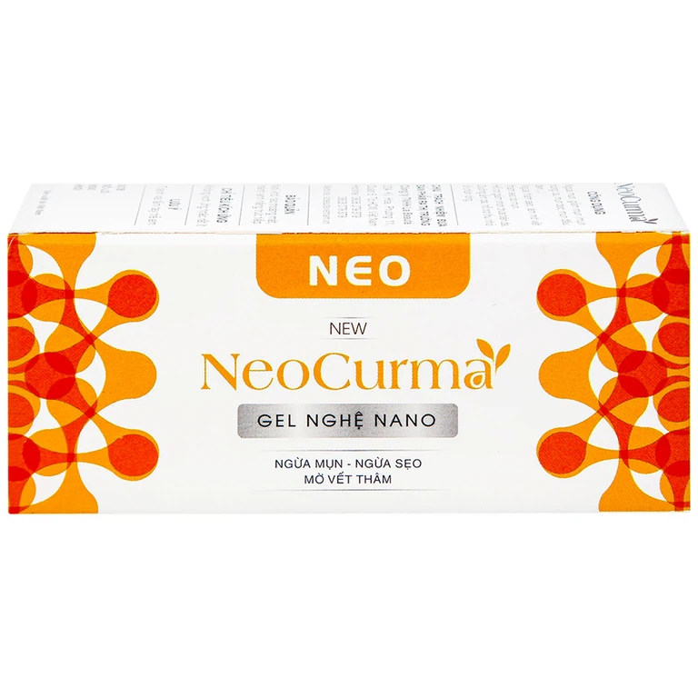 Gel Nghệ Nano NeoCurma ngừa mụn, ngừa sẹo, mờ vết thâm (20g)