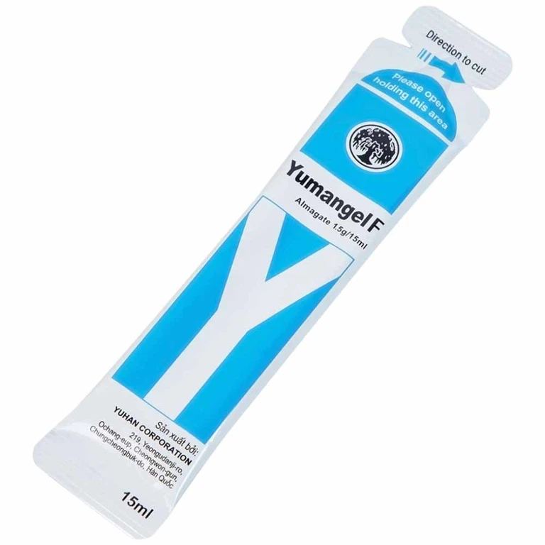Hỗn dịch uống Yumangel F Yuhan kháng acid và cả thiện loét dạ dày - tá tràng (20 gói x 15ml) 