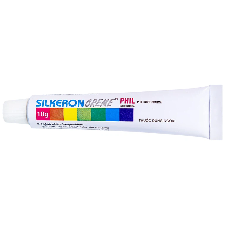 Kem bôi ngoài da Silkeron Creme Phil giảm triệu chứng viêm da (10g)