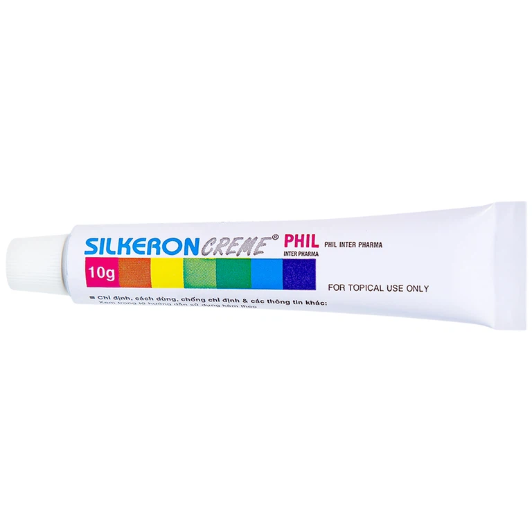 Kem bôi ngoài da Silkeron Creme Phil giảm triệu chứng viêm da (10g)