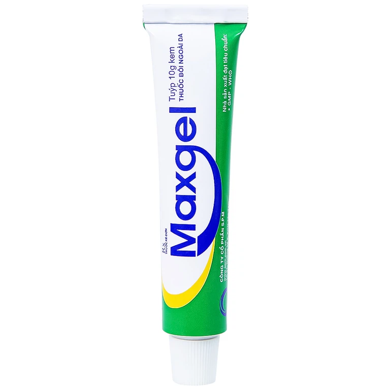 Kem bôi da Maxgel SPM điều trị viêm da, viêm trầy, hăm, nấm da (10g)