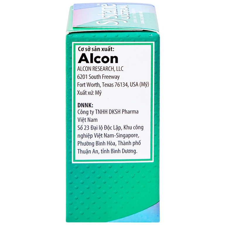 Thuốc nhỏ mắt Systane Ultra Alcon giảm các chứng rát và kích ứng do khô mắt (5ml)