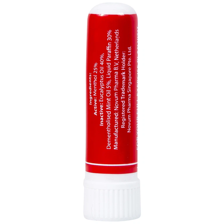 Chai hít Starbalm Sports Inhaler Novum thông mũi