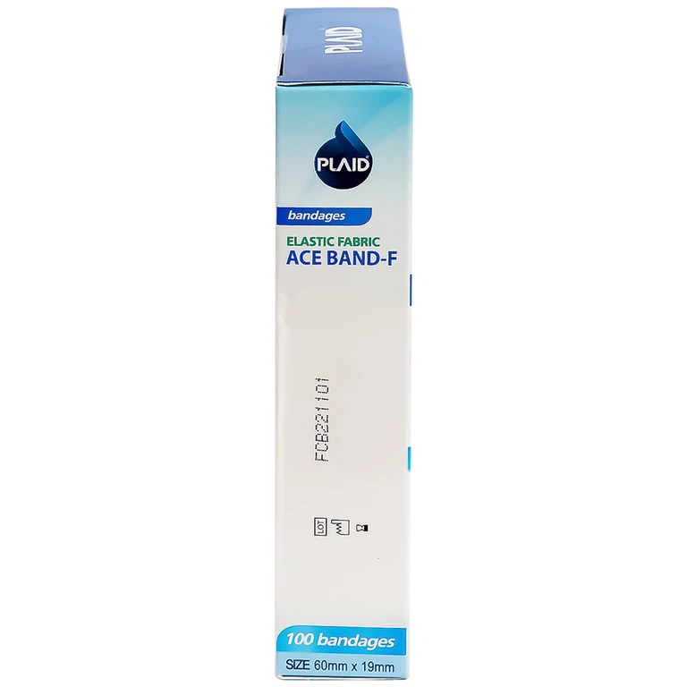 Băng keo cá nhân vải Elastic Fabric Ace Band-F 60mm x 19mm Young Chemical bảo vệ vết thương (100 miếng)