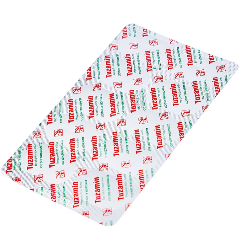 Thuốc Tuzamin Mediplantex hỗ trợ điều trị phong thấp, đau lưng (3 vỉ x 10 viên) 