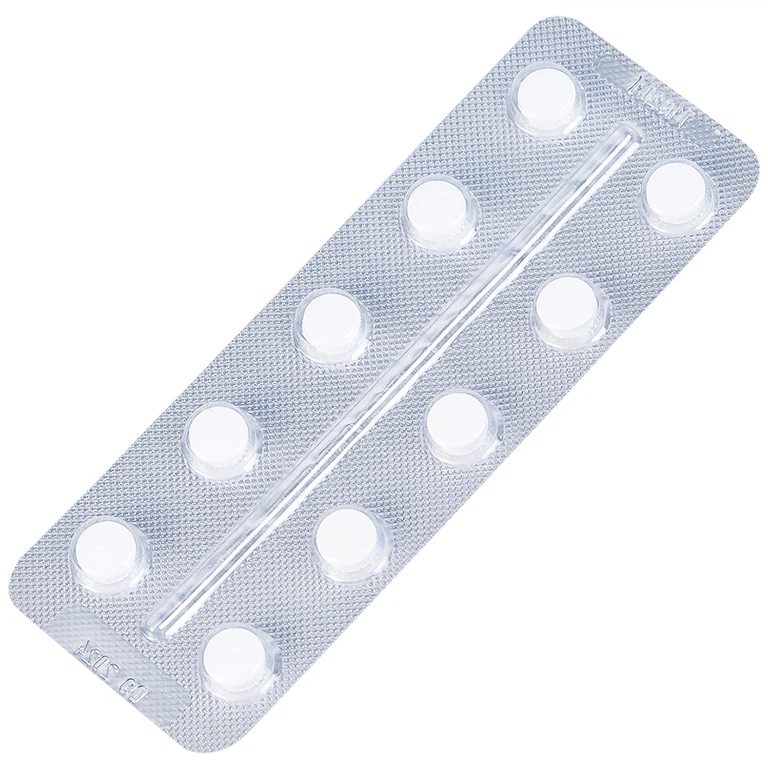Viên nén Mydocalm 50mg Gedeon điều trị triệu chứng co cứng cơ sau đột quỵ (3 vỉ x 10 viên) 