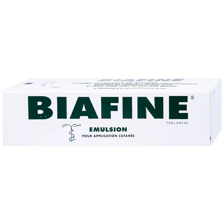 Nhũ tương Biafine Janssen điều trị bỏng độ 1, độ 2, các vết thương ngoài da không nhiễm trùng (93g)
