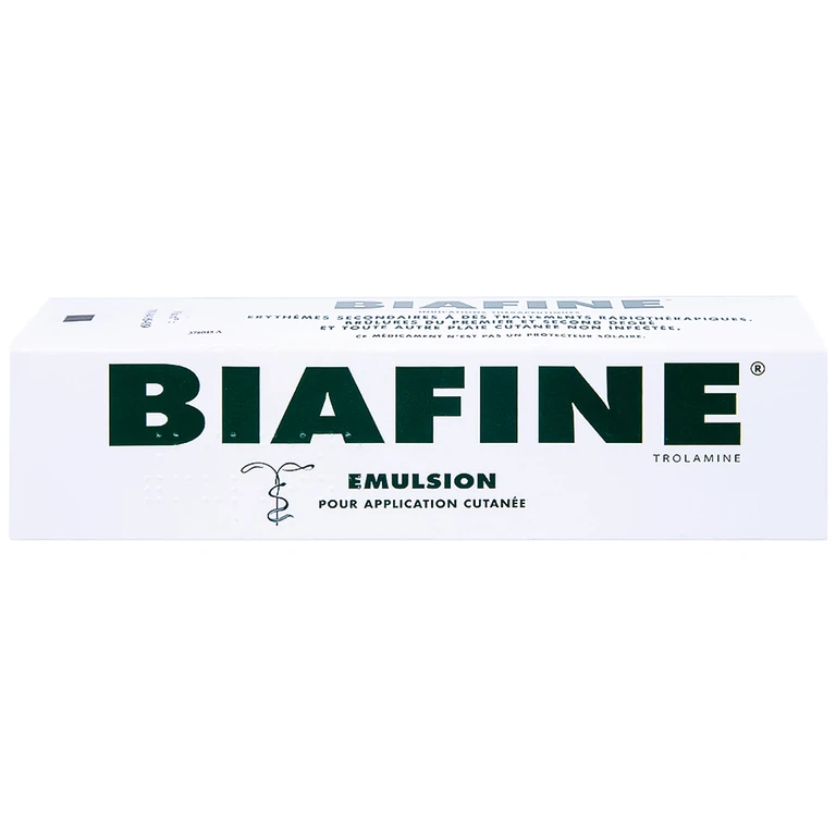 Nhũ tương Biafine Janssen điều trị bỏng độ 1, độ 2, các vết thương ngoài da không nhiễm trùng (93g)