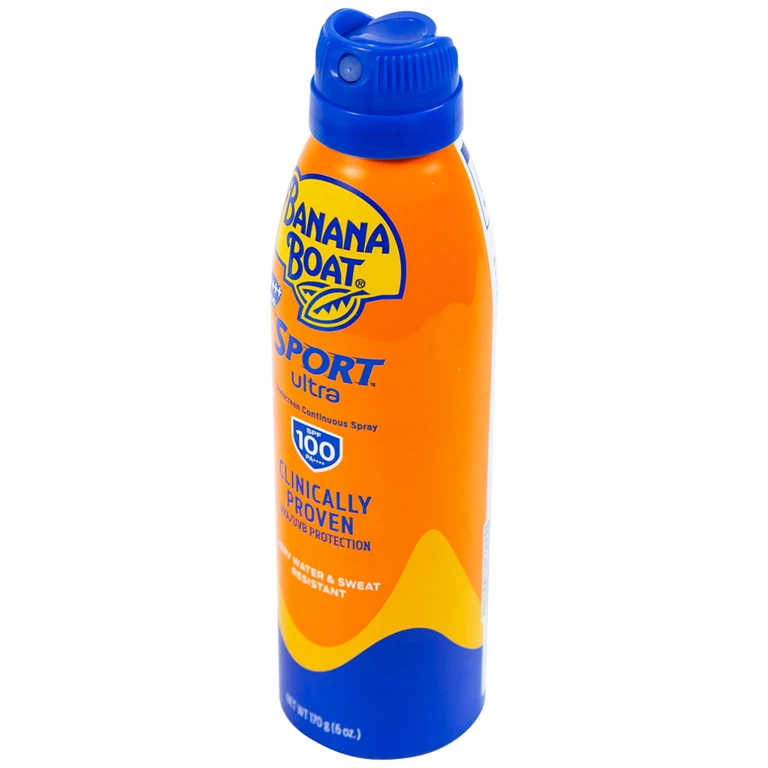 Sữa chống nắng dạng xịt Banana Boat Sport Ultra Suncreen Continuos Spray SPF 100 PA++++ (170g)