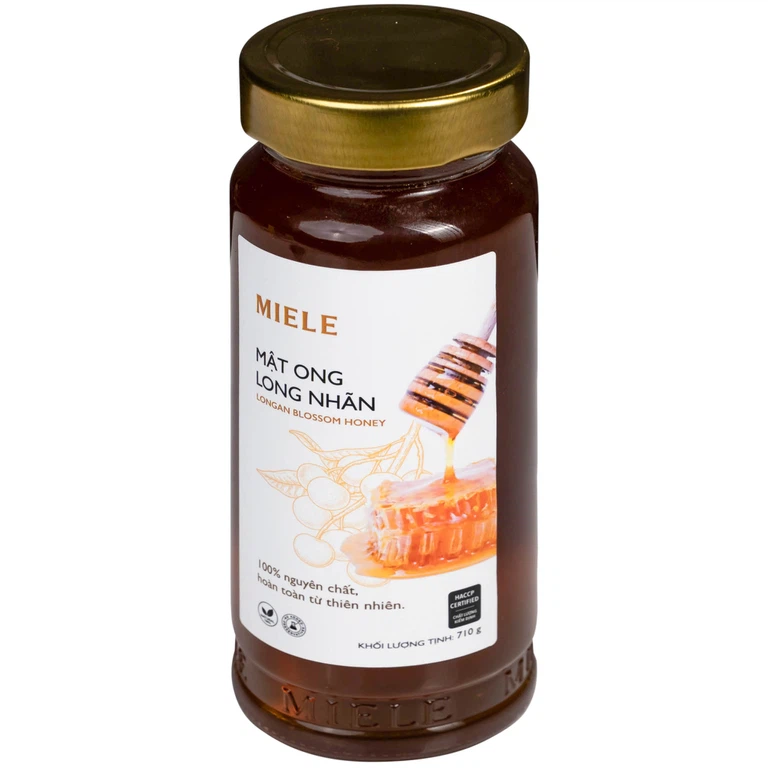 Mật ong Long Nhãn Miele nguyên chất, tự nhiên (710g)