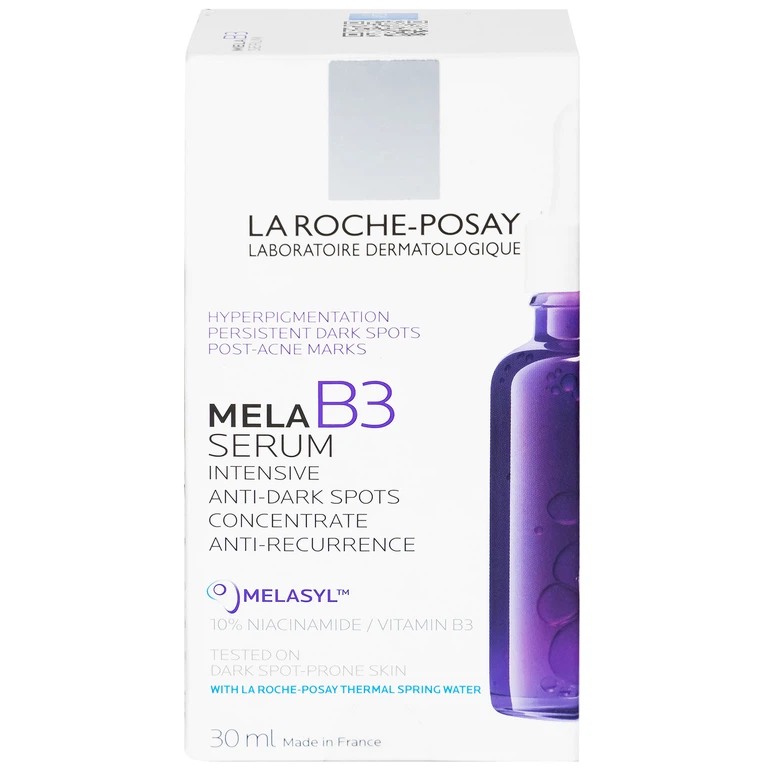 Tinh chất La Roche-Posay Mela B3 Serum dưỡng da mềm mịn, mờ thâm nám, da sáng và đều màu
