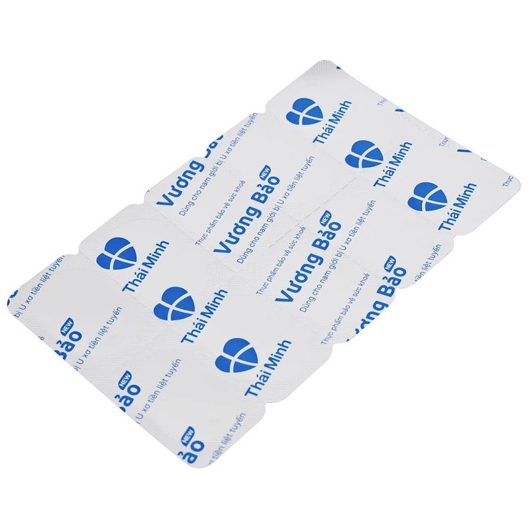Viên uống Vương Bảo Thái Minh dùng cho nam giới bị u xơ tiền liệt tuyến (2 vỉ x 10 viên)