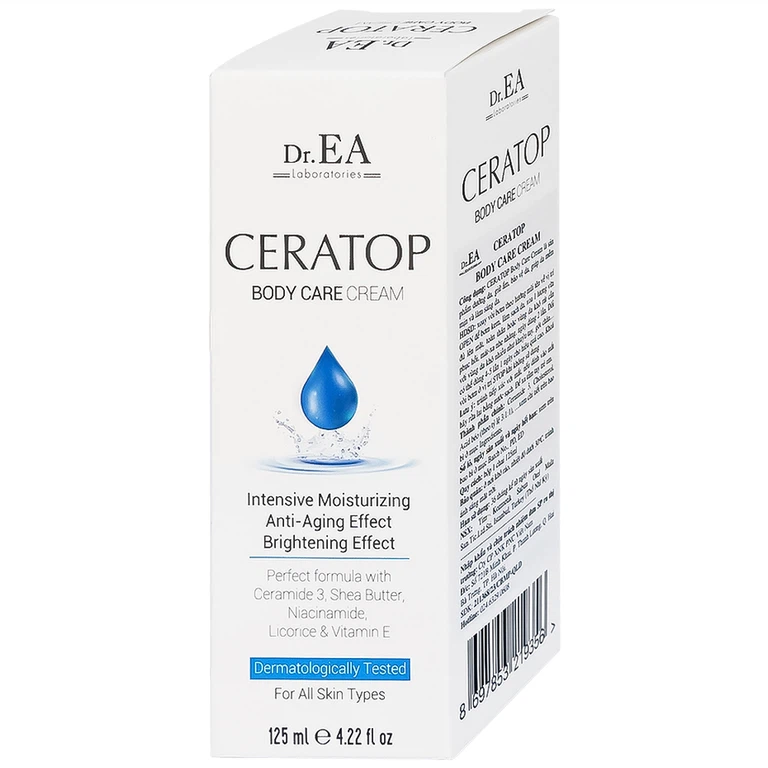 Kem Ceratop Body Care Cream 125ml Dr.EA dưỡng da, giữ ẩm, bảo vệ da