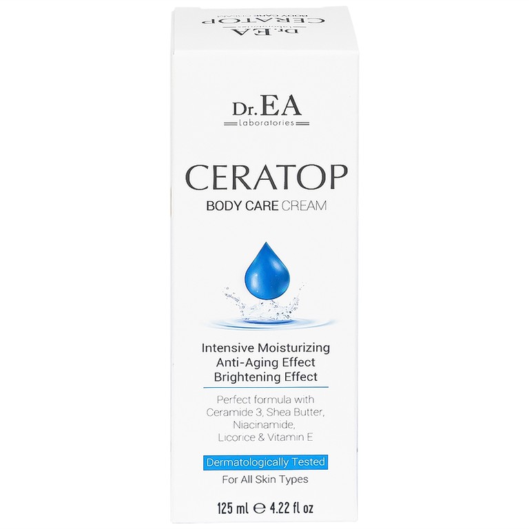 Kem Ceratop Body Care Cream 125ml Dr.EA dưỡng da, giữ ẩm, bảo vệ da