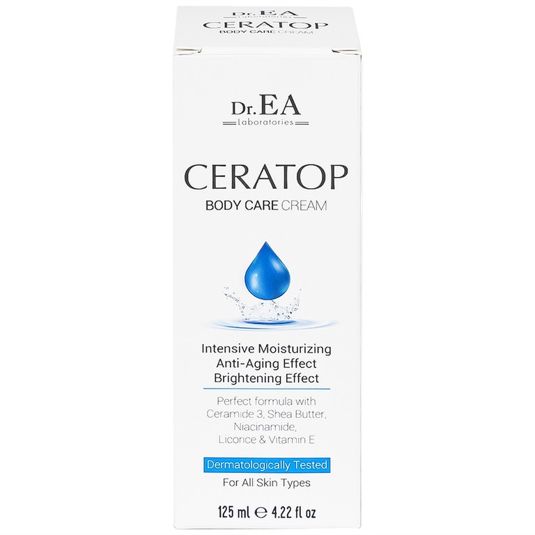 Kem Ceratop Body Care Cream 125ml Dr.EA dưỡng da, giữ ẩm, bảo vệ da