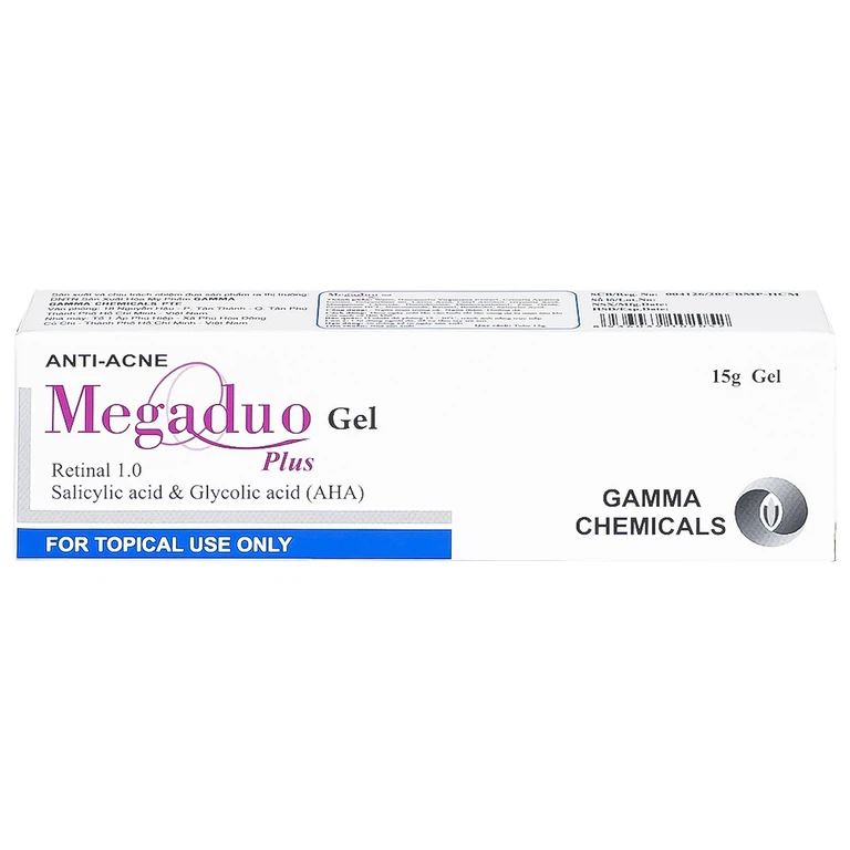 Gel Megaduo Plus giúp ngừa mụn trứng cá, ngừa thâm, dưỡng da (15g)