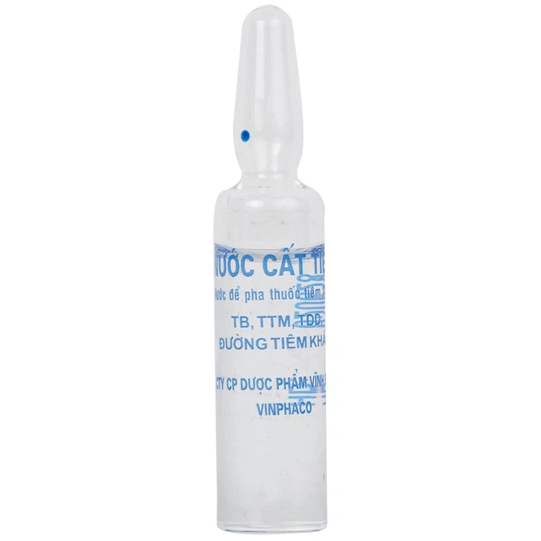 Thuốc tiêm Vinluta 600 Vinphaco giảm độc tính của xạ trị và hóa chất điều trị ung thư (1 lọ bột + 1 ống nước cất tiêm 10ml)