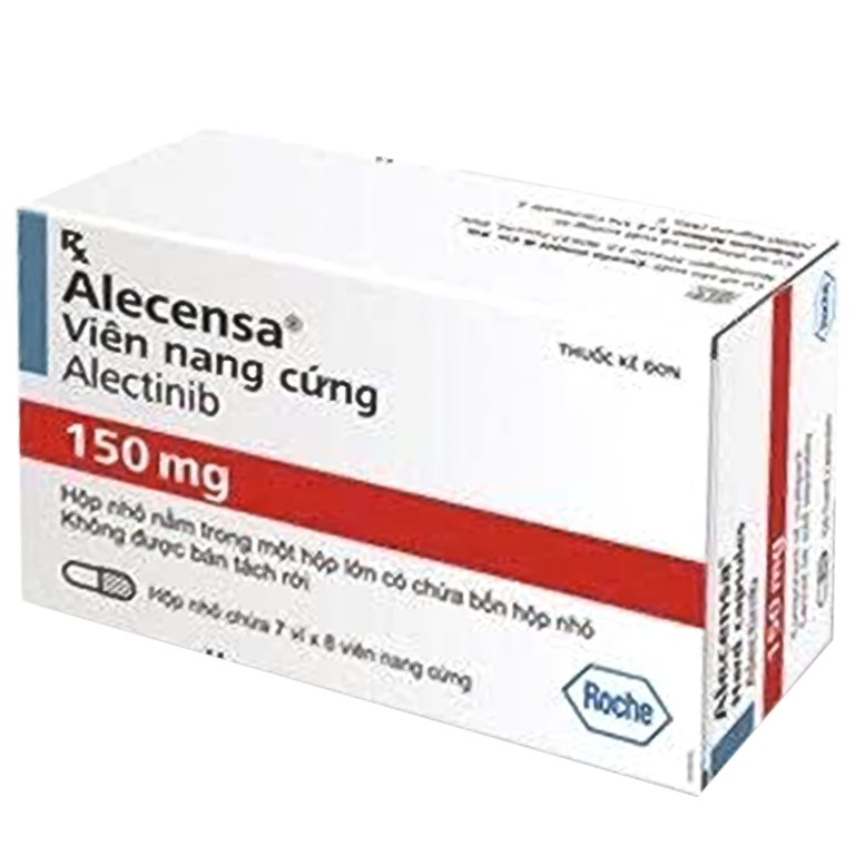 Thuốc Alecensa 150mg Roche hỗ trợ điều trị ung thư phổi (28 vỉ x 8 viên)