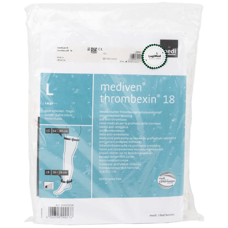 Vớ y khoa Mediven Thrombexin 18 size S phòng ngừa huyết khối cho bệnh nhân nằm bất động lâu