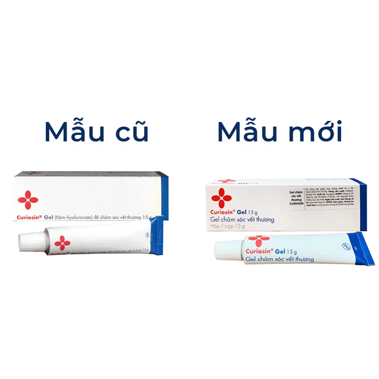 Gel Curiosin Gedeon làm lành vết loét ở chân, loét điểm tỳ, loét do tiểu đường (15g)