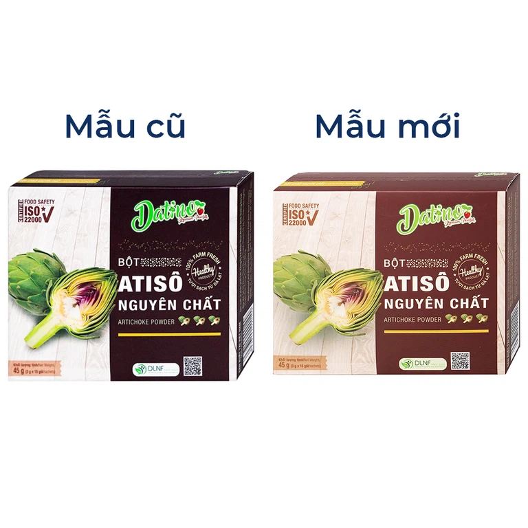 Bột Atisô nguyên chất Datino (3g x 15 gói)