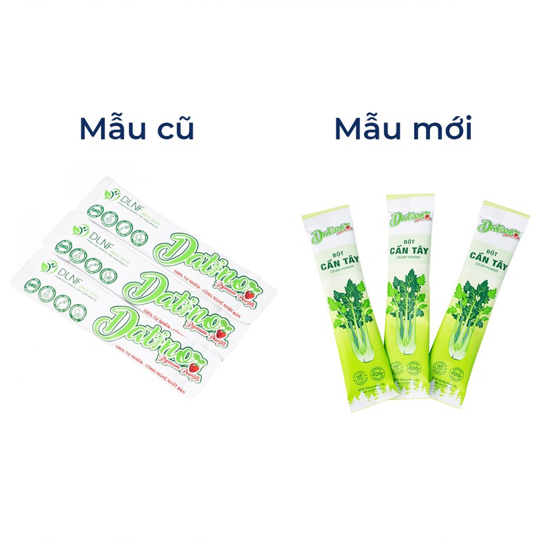 Bột Cần Tây nguyên chất Datino (3g x 15 gói)